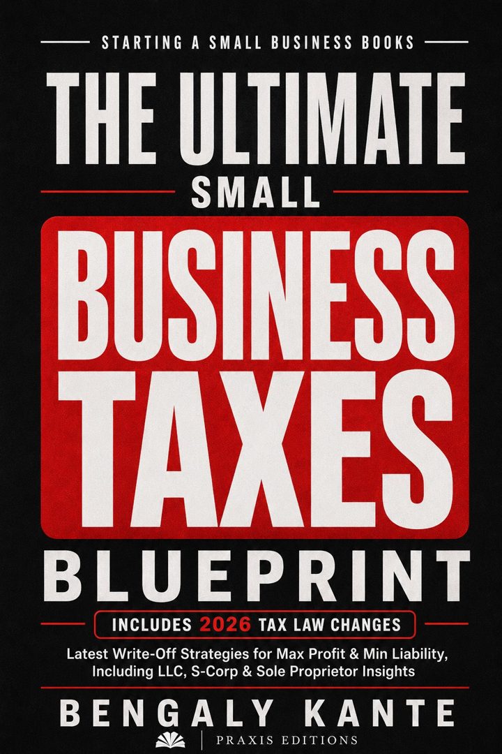 Cover of The Ultimate Small Business Taxes Blueprint